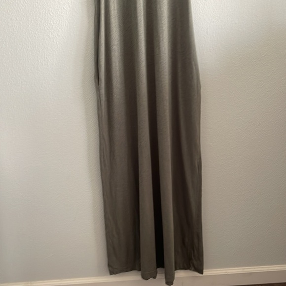 Velvet BY Graham & Spencer Edith Cotton Slub Sleeveless Maxi Dress Size M - Picture 6 of 9